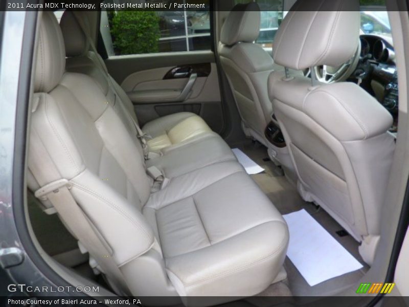 Polished Metal Metallic / Parchment 2011 Acura MDX Technology