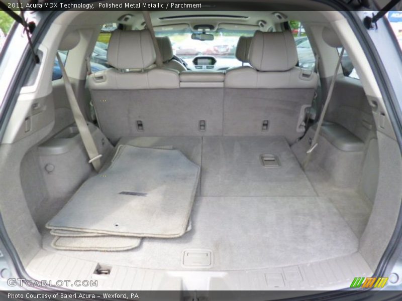 Polished Metal Metallic / Parchment 2011 Acura MDX Technology
