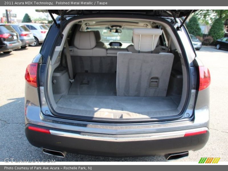 Polished Metal Metallic / Taupe 2011 Acura MDX Technology