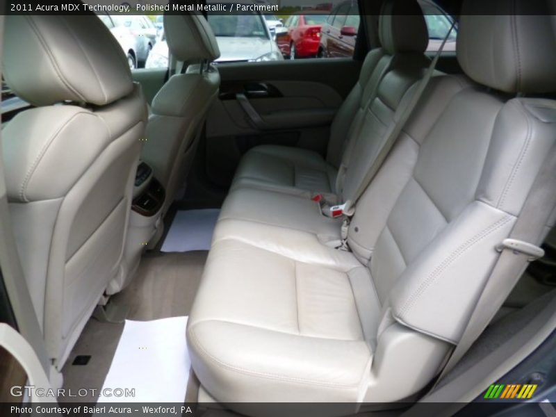 Polished Metal Metallic / Parchment 2011 Acura MDX Technology