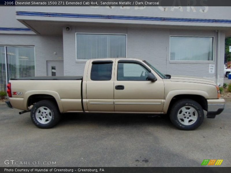 Sandstone Metallic / Dark Charcoal 2006 Chevrolet Silverado 1500 Z71 Extended Cab 4x4