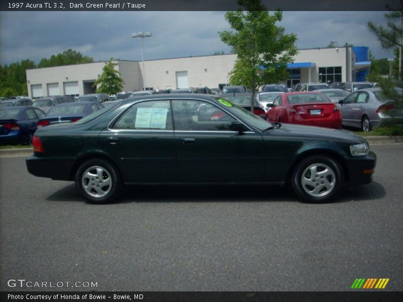 Dark Green Pearl / Taupe 1997 Acura TL 3.2
