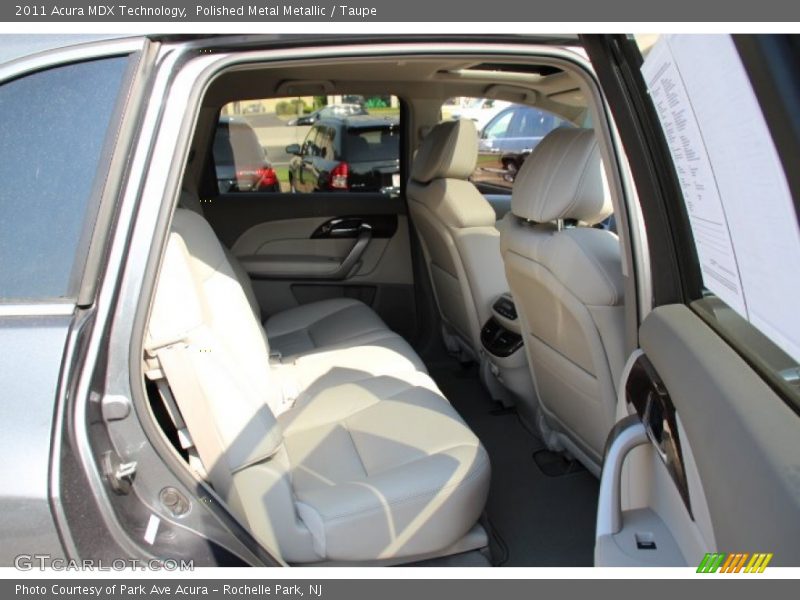 Polished Metal Metallic / Taupe 2011 Acura MDX Technology