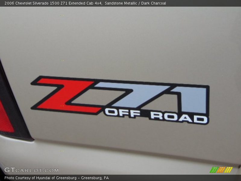 Sandstone Metallic / Dark Charcoal 2006 Chevrolet Silverado 1500 Z71 Extended Cab 4x4