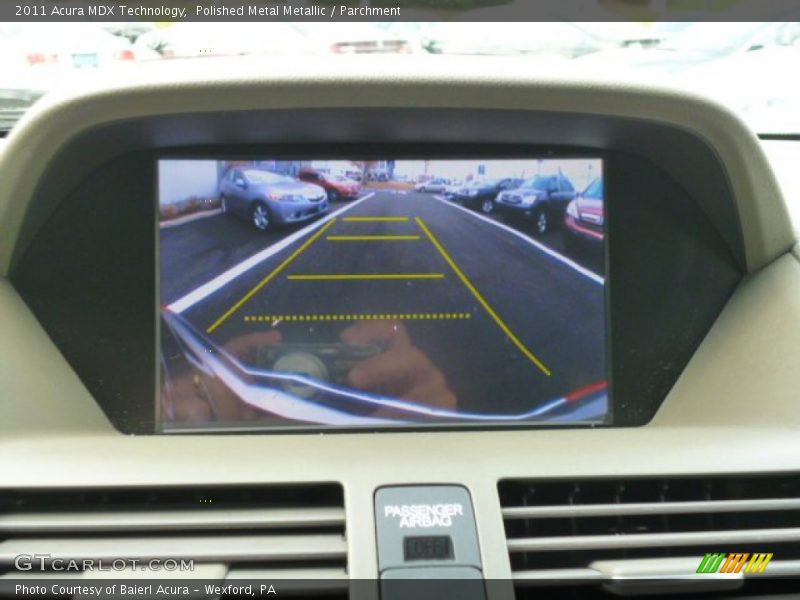 Polished Metal Metallic / Parchment 2011 Acura MDX Technology