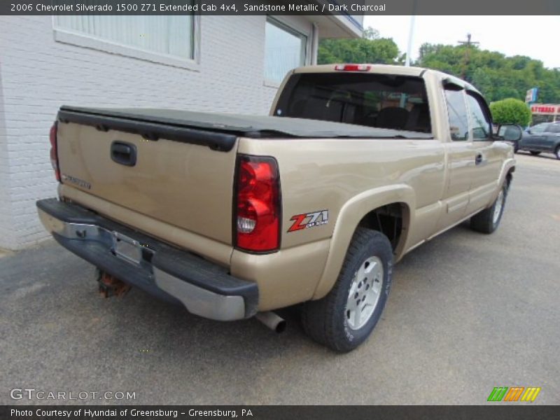 Sandstone Metallic / Dark Charcoal 2006 Chevrolet Silverado 1500 Z71 Extended Cab 4x4