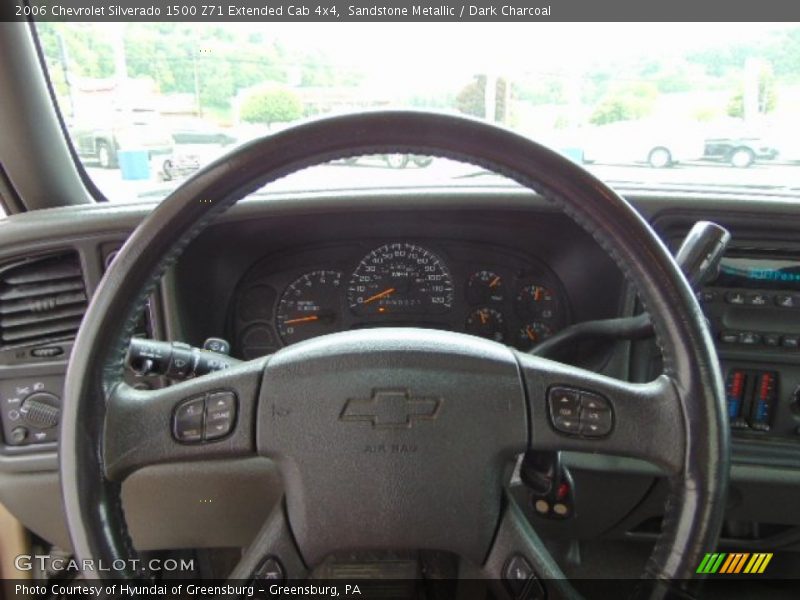 Sandstone Metallic / Dark Charcoal 2006 Chevrolet Silverado 1500 Z71 Extended Cab 4x4