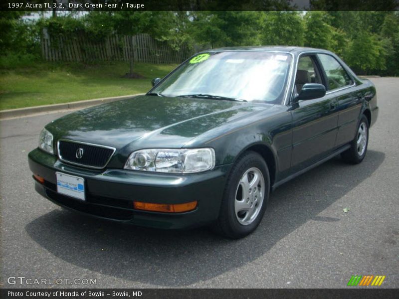 Dark Green Pearl / Taupe 1997 Acura TL 3.2