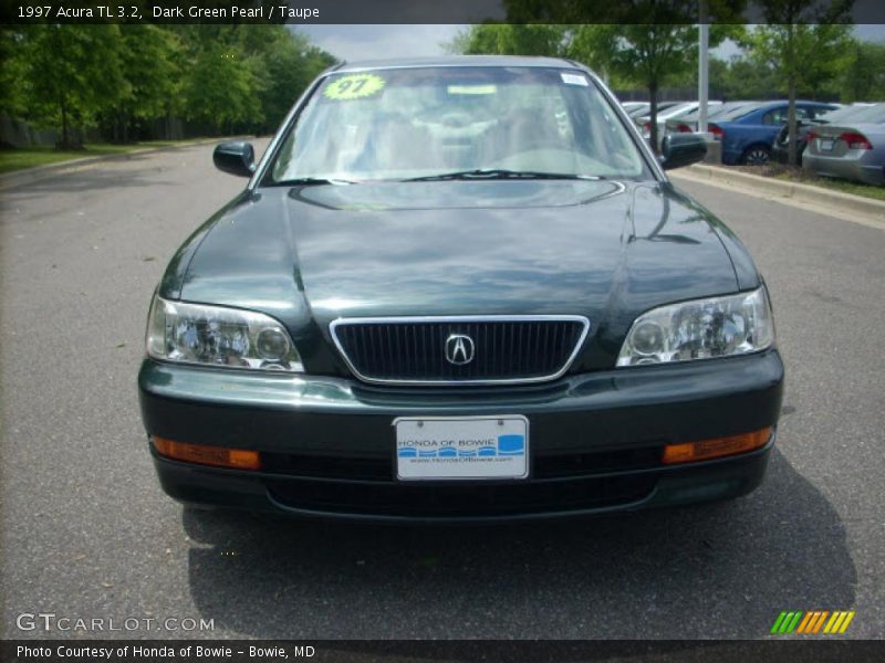 Dark Green Pearl / Taupe 1997 Acura TL 3.2