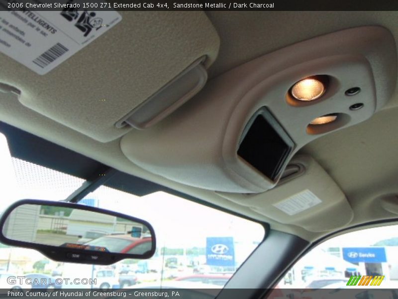 Sandstone Metallic / Dark Charcoal 2006 Chevrolet Silverado 1500 Z71 Extended Cab 4x4
