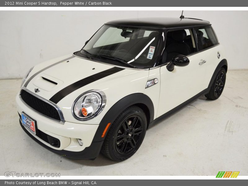 Pepper White / Carbon Black 2012 Mini Cooper S Hardtop