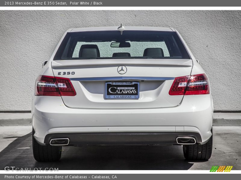 Polar White / Black 2013 Mercedes-Benz E 350 Sedan
