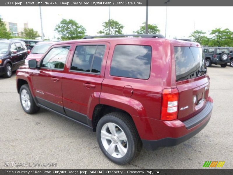 Deep Cherry Red Crystal Pearl / Dark Slate Gray 2014 Jeep Patriot Latitude 4x4