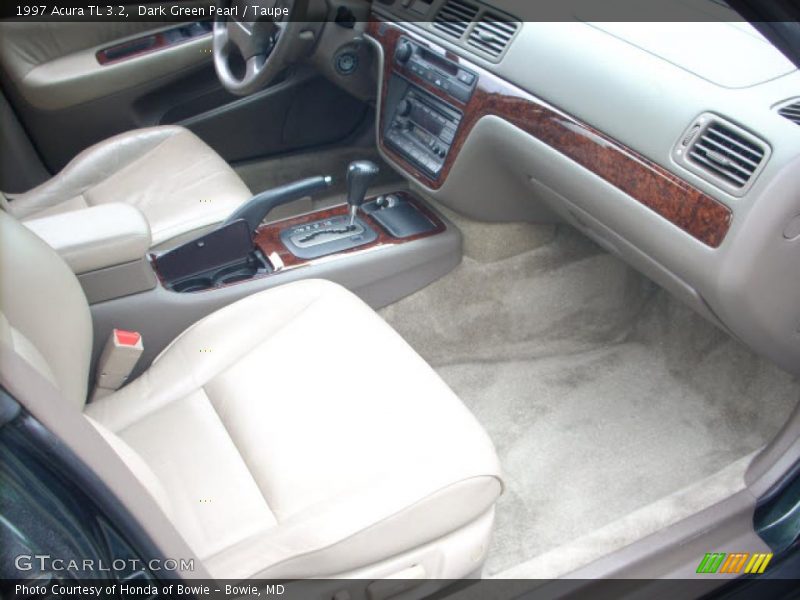 Dark Green Pearl / Taupe 1997 Acura TL 3.2