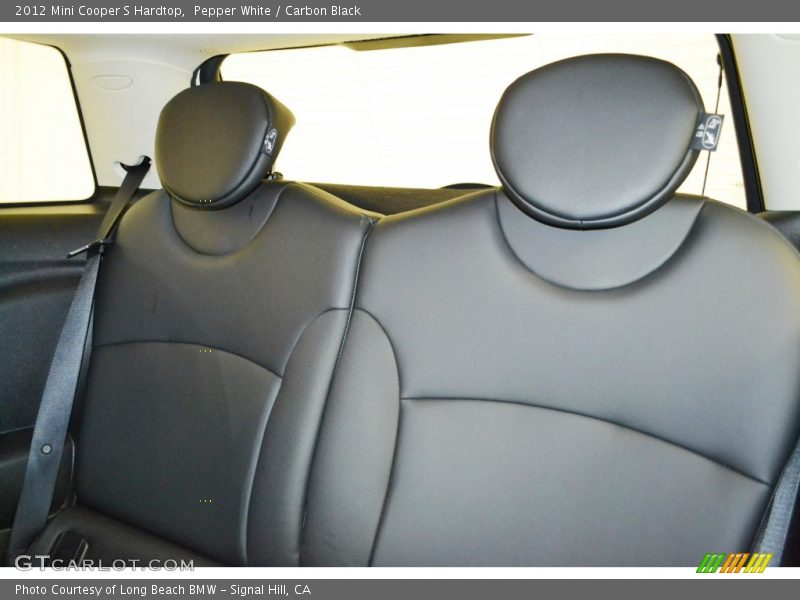 Pepper White / Carbon Black 2012 Mini Cooper S Hardtop