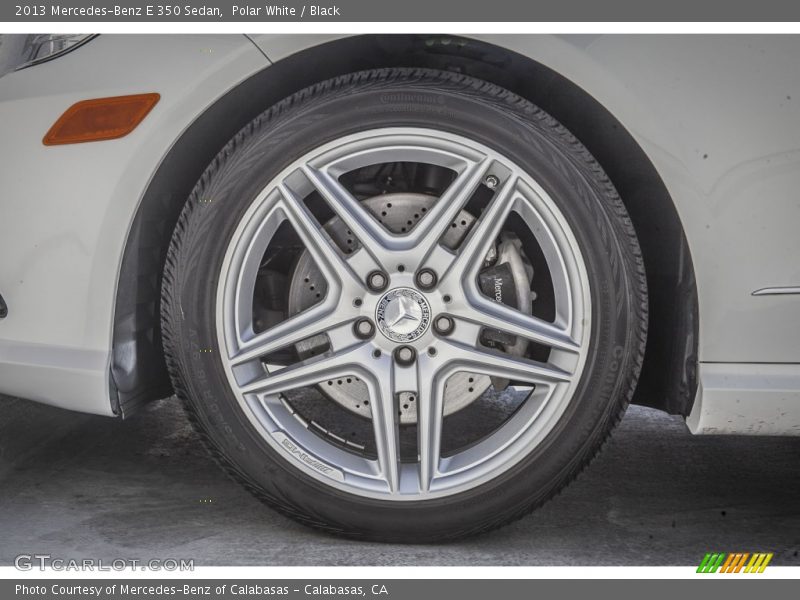 Polar White / Black 2013 Mercedes-Benz E 350 Sedan