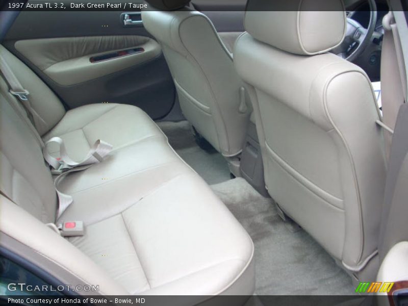 Dark Green Pearl / Taupe 1997 Acura TL 3.2