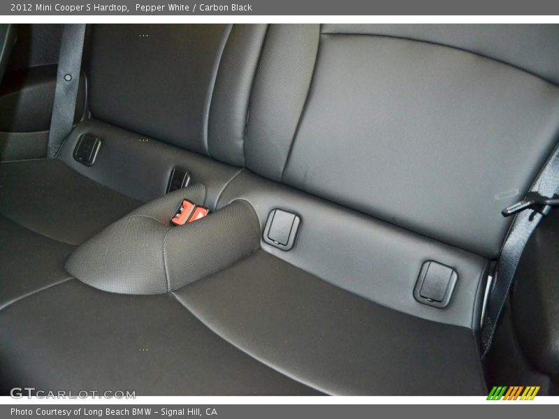 Pepper White / Carbon Black 2012 Mini Cooper S Hardtop