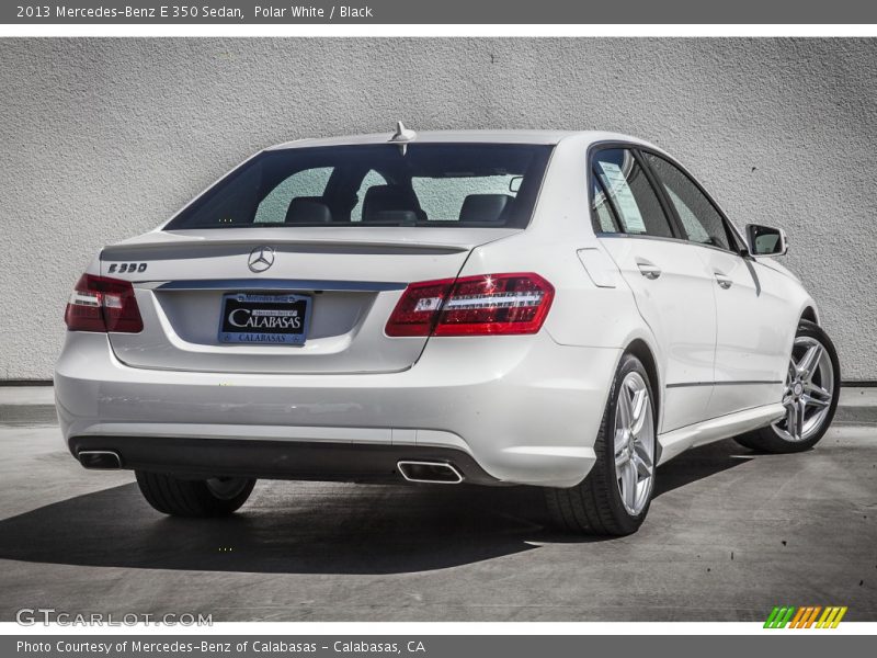 Polar White / Black 2013 Mercedes-Benz E 350 Sedan