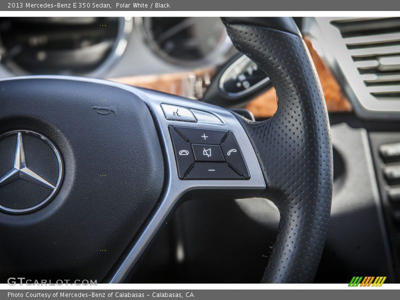 Polar White / Black 2013 Mercedes-Benz E 350 Sedan
