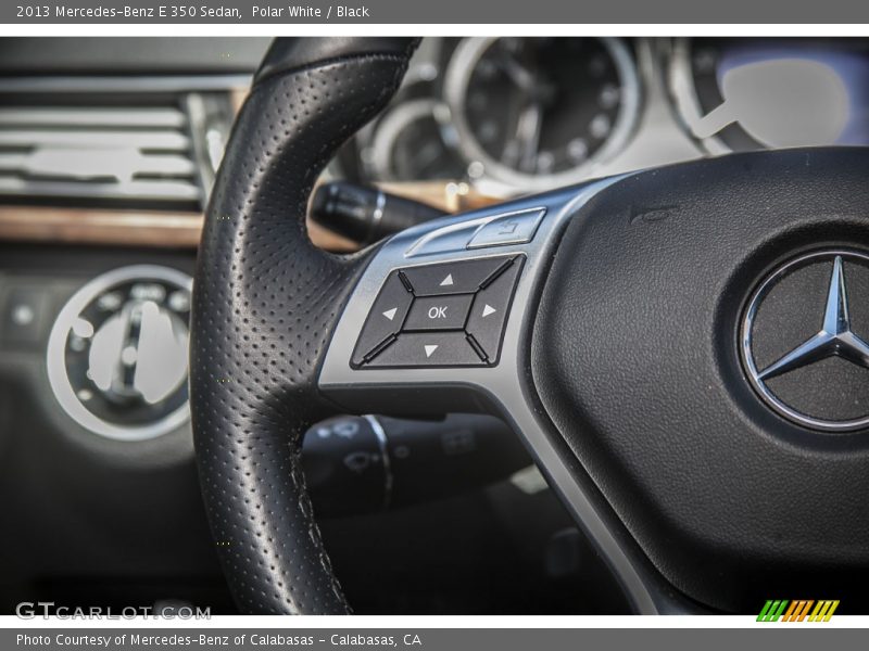 Polar White / Black 2013 Mercedes-Benz E 350 Sedan