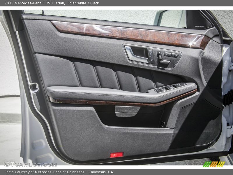 Polar White / Black 2013 Mercedes-Benz E 350 Sedan
