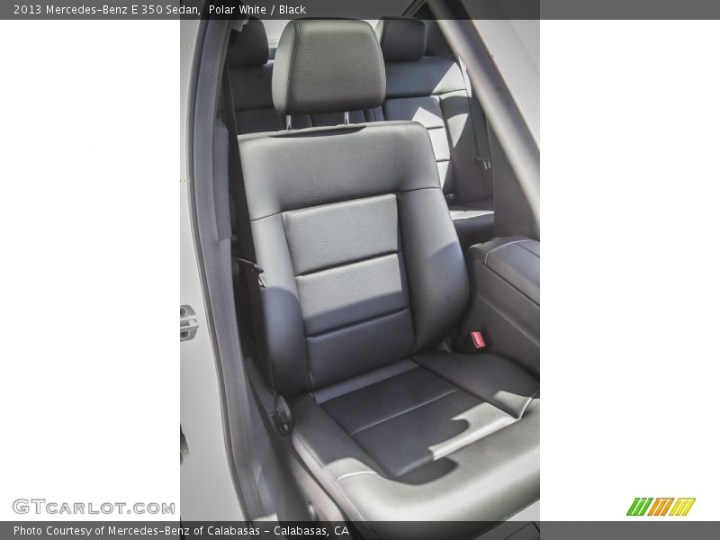 Polar White / Black 2013 Mercedes-Benz E 350 Sedan