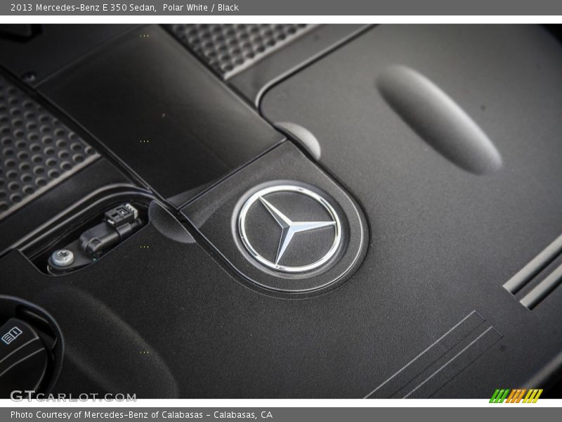 Polar White / Black 2013 Mercedes-Benz E 350 Sedan