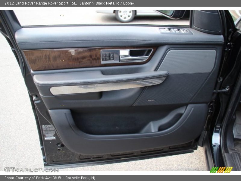 Santorini Black Metallic / Ebony 2012 Land Rover Range Rover Sport HSE