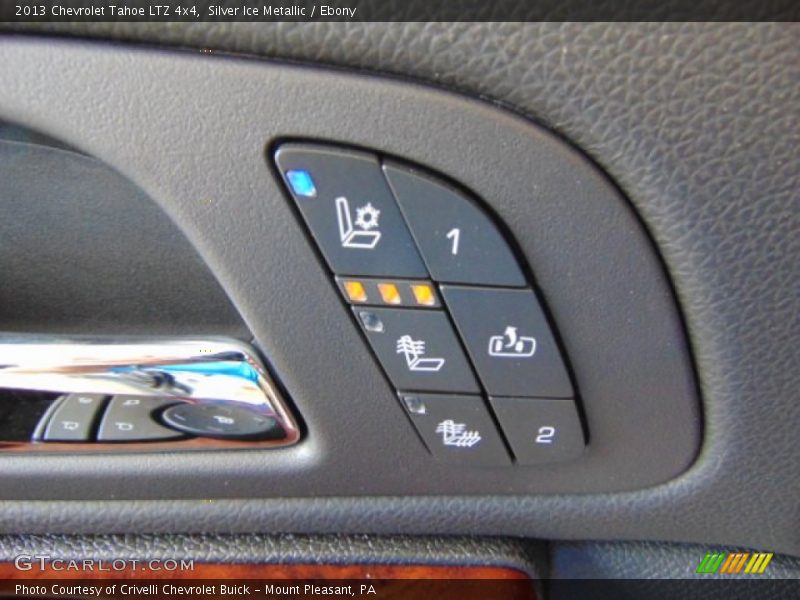 Silver Ice Metallic / Ebony 2013 Chevrolet Tahoe LTZ 4x4