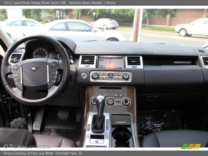 Santorini Black Metallic / Ebony 2012 Land Rover Range Rover Sport HSE