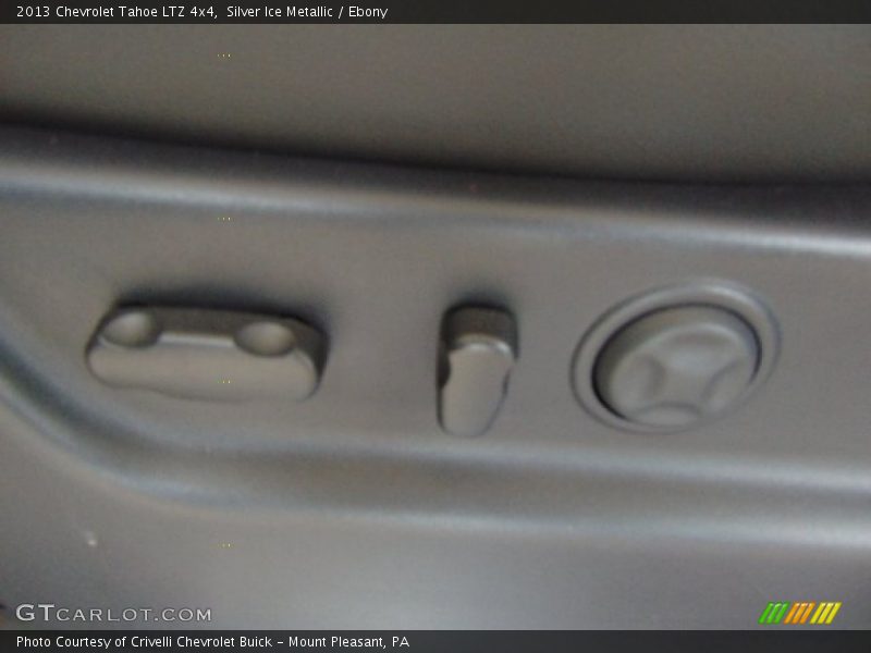 Silver Ice Metallic / Ebony 2013 Chevrolet Tahoe LTZ 4x4