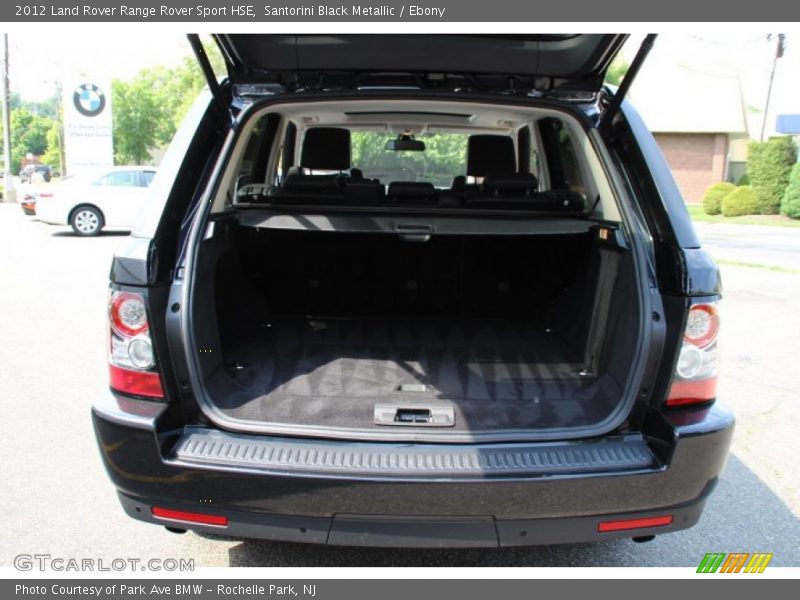 Santorini Black Metallic / Ebony 2012 Land Rover Range Rover Sport HSE