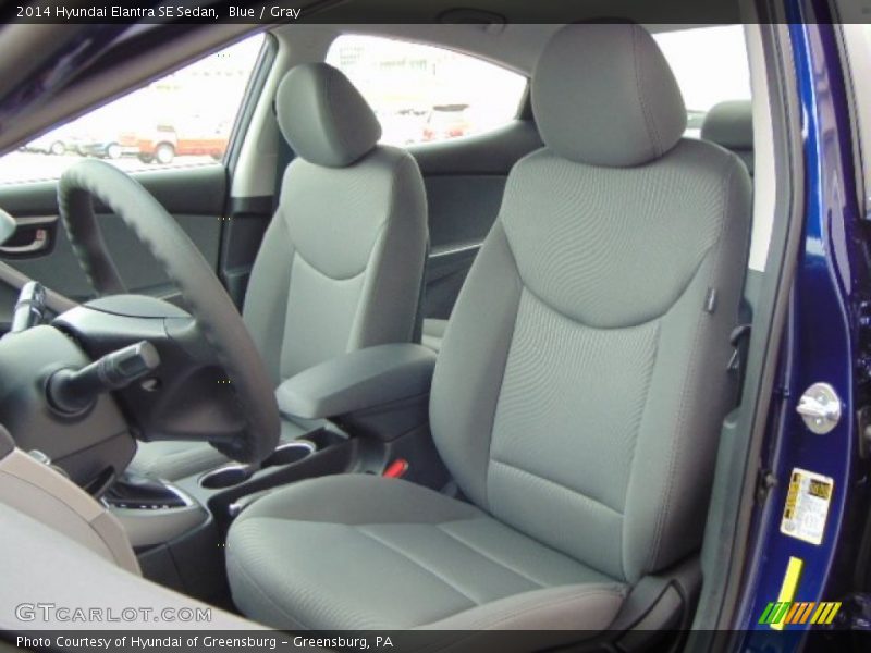 Blue / Gray 2014 Hyundai Elantra SE Sedan