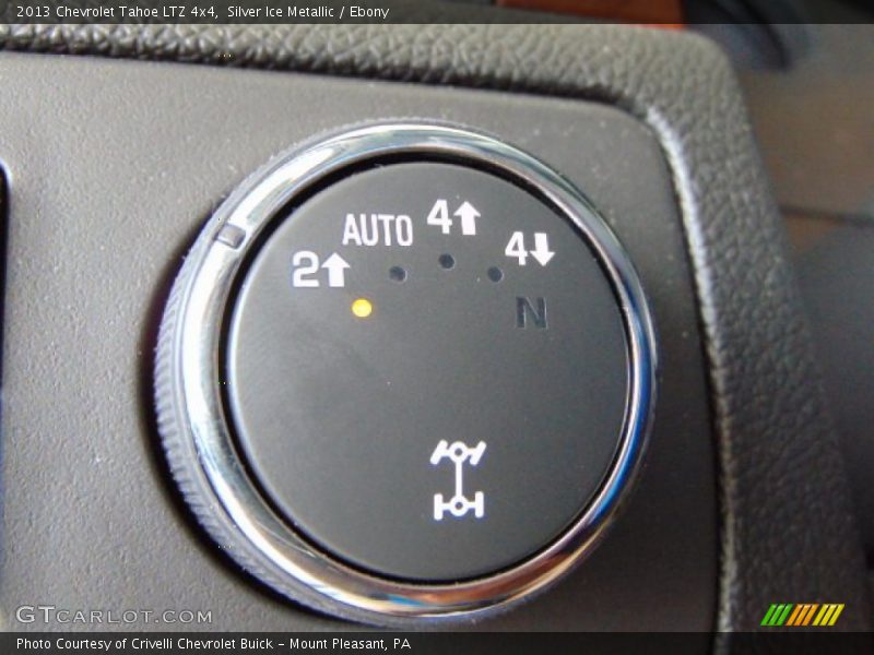 Silver Ice Metallic / Ebony 2013 Chevrolet Tahoe LTZ 4x4