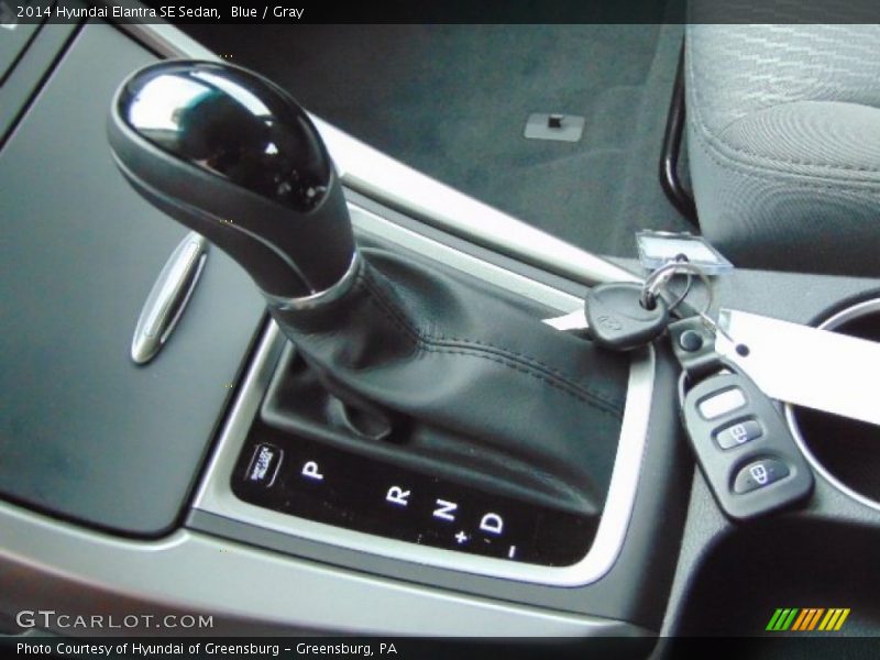 Blue / Gray 2014 Hyundai Elantra SE Sedan