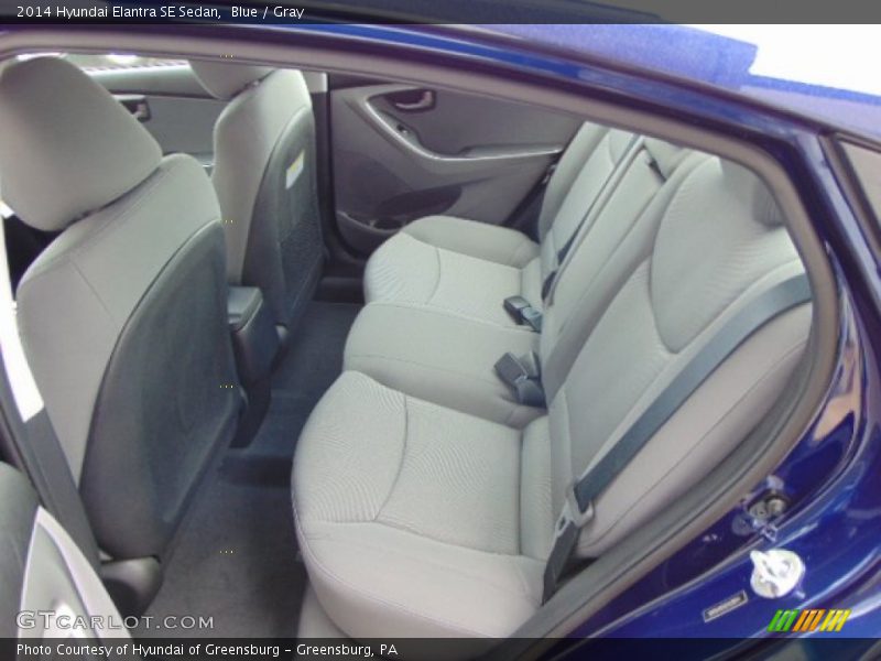 Blue / Gray 2014 Hyundai Elantra SE Sedan