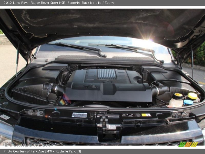 Santorini Black Metallic / Ebony 2012 Land Rover Range Rover Sport HSE