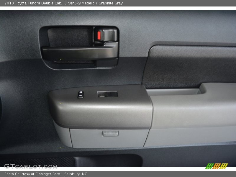 Silver Sky Metallic / Graphite Gray 2010 Toyota Tundra Double Cab