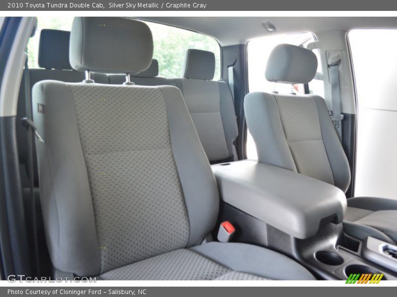 Silver Sky Metallic / Graphite Gray 2010 Toyota Tundra Double Cab
