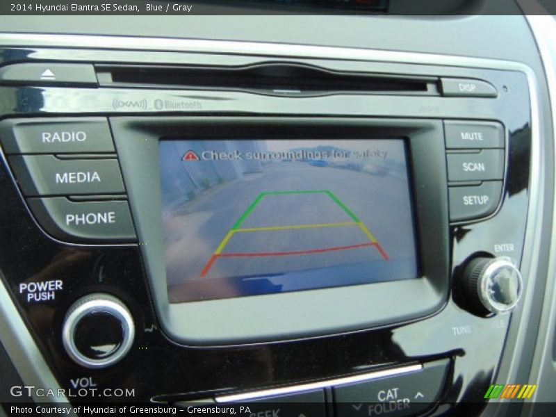Blue / Gray 2014 Hyundai Elantra SE Sedan