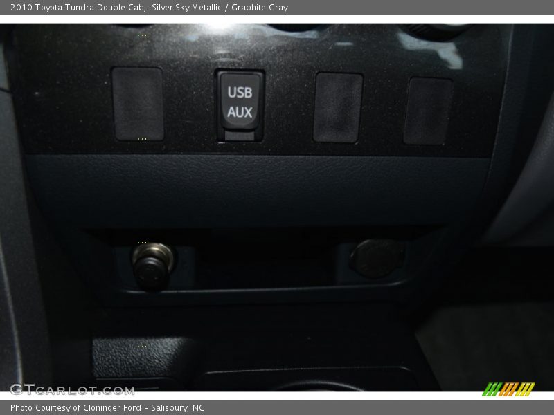 Silver Sky Metallic / Graphite Gray 2010 Toyota Tundra Double Cab