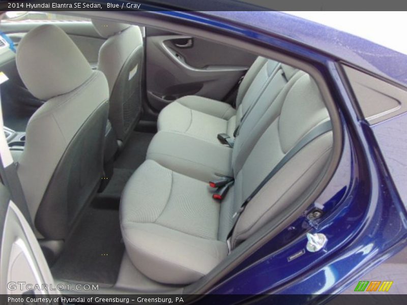 Blue / Gray 2014 Hyundai Elantra SE Sedan