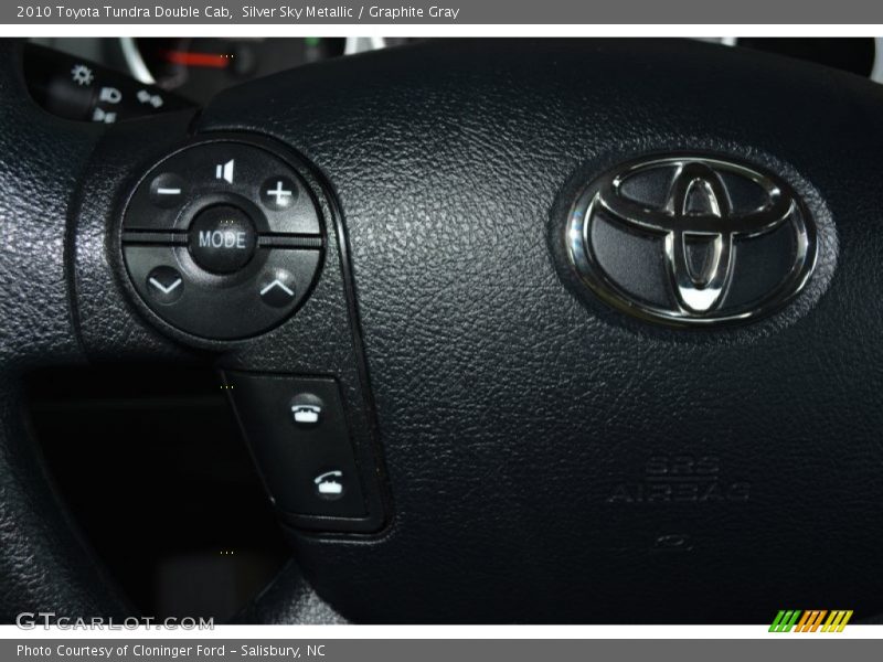 Silver Sky Metallic / Graphite Gray 2010 Toyota Tundra Double Cab