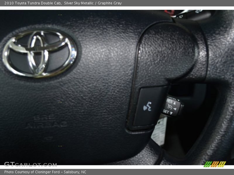 Silver Sky Metallic / Graphite Gray 2010 Toyota Tundra Double Cab