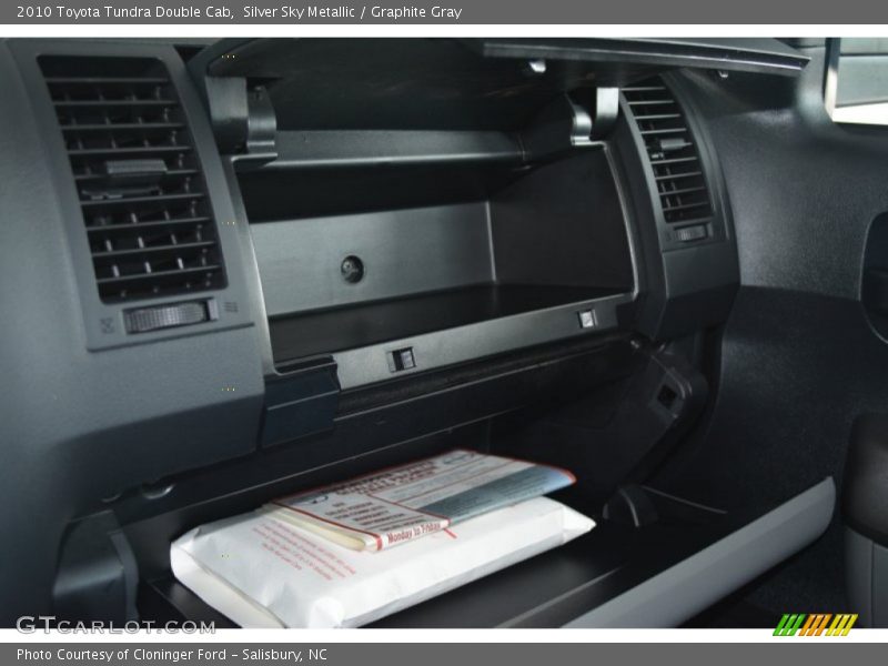 Silver Sky Metallic / Graphite Gray 2010 Toyota Tundra Double Cab