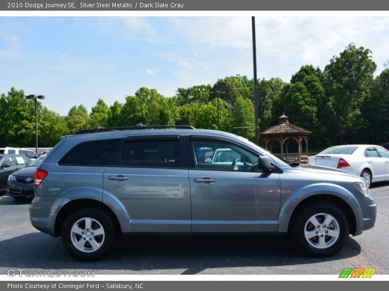 Silver Steel Metallic / Dark Slate Gray 2010 Dodge Journey SE