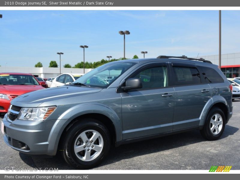 Silver Steel Metallic / Dark Slate Gray 2010 Dodge Journey SE