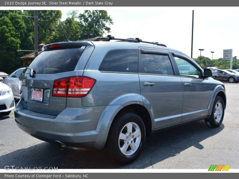 Silver Steel Metallic / Dark Slate Gray 2010 Dodge Journey SE