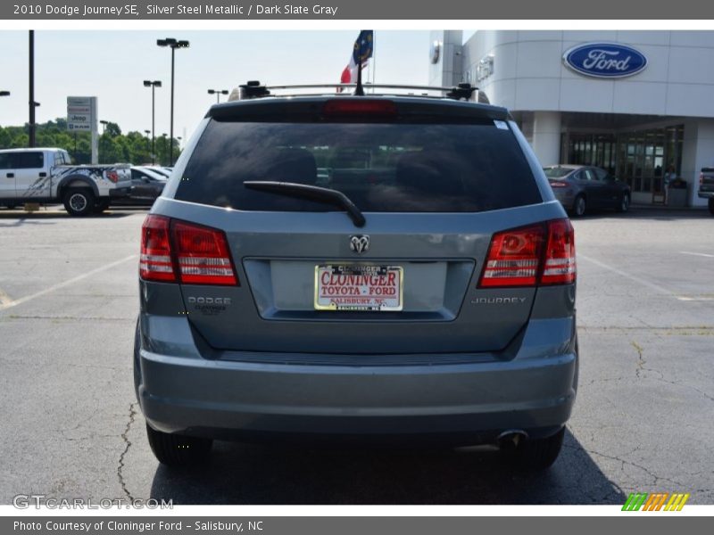 Silver Steel Metallic / Dark Slate Gray 2010 Dodge Journey SE